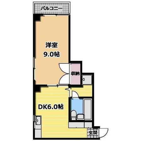 芝公園駅 徒歩5分 5階の物件間取画像